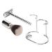 Jauarta Manual Beard Trimmer Holder Set | Professional Alloy & Nylon Brush for Grooming - Ships Internationally - Buy Online on GoSupps.com