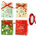 12/24/40 Sets Christmas Advent Calendar Boxes 24 Days Countdown To Decorations DIY Hanging Candy Gift Bag With Stickers Clips Rope Christmas Advent Calendar Box - Buy Online on GoSupps.com