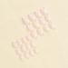 SINLOV Short Square Fake Nails Flower Glossy Press on False Nails Pink Nude French Full Cover False Nails for Women and Girls - Buy Online on GoSupps.com
