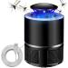 Bug Zapper, Electric Mosquito & Fly Zappers/Killer - Insect Attractant Trap Powerful Little Gnats, Hangable Mosquito Lamp for Home, Indoor, Outdoor, Patio (Black) A-BLACK