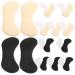 12 Pairs Heel Pad High Heels Womens Heels Supple Heel Grips Self-Adhesive Heel Cushions Supple Heel Inserts Heel Cushion Pads Women Heel Grips Comfortable Heel Liners Foam