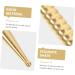 Tovinanna Acupuncture Pen - 2pcs Muscle Pulling Stick | Portable Acupressure Tool for Home Massage | Brass Energy Accessories - Buy Online on GoSupps.com