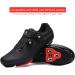 Artvep Men Women MTB Bicycle Shoes - Compatible with Look SPD SPD-SL Delta Lock Pedals & Peloton - All Black - Size 45 EU - Buy Online on GoSupps.com
