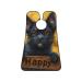 dog is expressing happy Print Beard Bib Apron Non-Stick Beard Men's Hair Catcher for Shaving Gifts for Men. One Size Black2