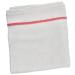 BaBylissPRO 100% Cotton Deluxe White Towels with Cherry Stripe 12 per pack 1 Count