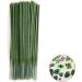MOIAK 100pcs Plastic Floral Stem Green Florist Wires - 17cm Ideal for Crafts - Buy Online on GoSupps.com
