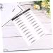 FRCOLOR 4 Sheets Pairs Black Stickers Waterproof Eyebrows Cosmetic Woman Water-based The Lazy - Buy Online on GoSupps.com