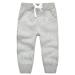 CuteOn Unisex Kids Elastic Waist Cotton Warm Trousers Baby Pants Bottoms 1-5Years 4 Years Grey