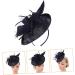 Gogogmee 1pc Mesh Headband Women Headdress Veil Hair Band Female Party Headdress Women Headwear Flower Hair Band Feather Hair Band Hair Band with Veil Party Hair Accessory Female Headband One Size Black - Buy Online on GoSupps.com