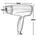 Professional Hair Dryer Negative Ionic Hair Blow Dryer Fast Drying with - Buy Online on GoSupps.com