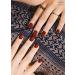 ohora Semi Cured Gel Nail Strips (N Chilly) - Salon-Quality Long Lasting Nail Kit - Easy Application & Removal - Includes Prep Pads, Nail File, and Wooden Stick - Buy Online on GoSupps.com