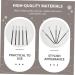 IWOWHERO 5pcs Eye Shadow Brush Makeup Brush Practical Eyeshadow Brush Makeup Eyeshadow Brush Wooden Handle - Buy Online on GoSupps.com