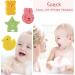 4Pcs Cute Baby Shower Sponge Set for Newborns & Toddlers - Gentle Bath Care Sponges - Buy Online on GoSupps.com