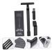 3 Sets Manual Shaver - Double Edge Beard & Hair Razor | Premium Metal Face Razor for Smooth Shaving - Buy Online on GoSupps.com