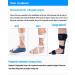 AFO Drop Foot Brace - Medical Ankle Foot Orthosis Support for Foot Drop | Large Left Size - Buy Online on GoSupps.com