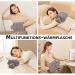 Buy Large 3L Plush Hot Water Bottle with Fluffy Cover | XXL Cozy Heat Bottle & Hand Warmer | Ideal for Men & Women - Buy Online on GoSupps.com