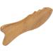 Jauarta Holz-Gua-Sha Board - Fish Shape Wooden Massager for Face & Body Relaxation | Universal Gua Sha Tool - Buy Online on GoSupps.com