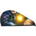 Space Planet Microfiber Hair Towel Soft Super Absorbent Coral Velvet Wrap for Long Curly & Thick Hair - Quick Dry Solution for Women - Buy Online on GoSupps.com
