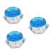 minkissy 3pcs Nail Art Crystal Cup Nails Glass Dish Lid Bowl Cup Nail Liquid Cup Mini Crystal Bowl Vitroleros Para Mini Pen Washing Bucket Equipment Mix White Crystal 6.5x6.5cmx3pcs Lake Bluex3pcs