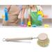 Wooden Pots Washing Brush with Long Handle Kitchen Dishes Cast Iron Pots Pans Scrubber Cleaning Tool Household Accessory Cleaning Brush - Buy Online on GoSupps.com