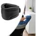 Predolo Cervicorrect Neck Support Foam Pillow - Soft Sponge Neck Brace for Airplanes Black | International Shipping Available - Buy Online on GoSupps.com