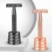 Jodial Razor for Women | Iodial Rose Gold Double-Cutting Safety Razor with 5 Platinum-Coated Blades - International Shipping Available - Buy Online on GoSupps.com