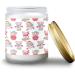 Orange Lemon Scented Candles - Aromatherapy Jar Candles Gift Set for Women | 7 oz Long Lasting Birthday Gifts with Funny Cartoon Pigs - Buy Online on GoSupps.com