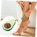 Gleavi 3 STK Massage Ball Set - Fitness Massage Device for Fascia Muscle Relief and Foot Massage - Body Roller for Ultimate Relaxation - Green 11x6.5cm - Buy Online on GoSupps.com