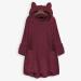 Bigfanshu Womans Tops Fleece Cat Ear Plus Size Long Sleeve Hoodie Pocket Top Sweater Blouse Wine - Buy Online on GoSupps.com