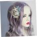 FRCOLOR 1pc Wedding Tiara Hair Barrette Bridal Headpieces for Wedding Bride Hair Clip Beach Party Hair Headdress Girl Hair Clips Bridal Hair Clip Crystal Headpiece Headband - Buy Online on GoSupps.com