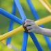 Zupapa 10FT Blue Dome Climber | Upgraded 2022 Decagonal Geo Jungle Gym | Supports 735LBS | Easy Assembly | Kids Outdoor Fun - Buy Online on GoSupps.com