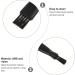 SUPVOX Razor Cleaning Brushes - Pack of 10 (Black) | Replacement Brush Set for Optimal Grooming | International Shipping Available - Buy Online on GoSupps.com