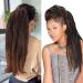 18inch Afro Kinky Curly Ponytail Clip in Wavy Ponytail Extension Marley Hair Piece Drawstring Puff Bun 18 inches 1B/30# - Buy Online on GoSupps.com
