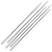 5 pi ces Spatules Acier Inoxydable pour M lange de Maquillage et Nail Art Longues B tonnets M talliques pour Fond de Teint Cr mes et Pigments Accessoires Professionnels pour Salon