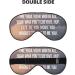 Soft Inspirational Quotes Eye Mask | Adjustable Light Blocking Sleep Mask | Breathable Double-Sided Design for Comfortable Rest - Buy Online on GoSupps.com