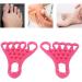 Adjustable Toe Foot Stretcher Bunion Corrector & Ankle Brace - Pink Toe Stretch Belt for Muscle Relaxation in Women and Men - Buy Online on GoSupps.com
