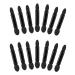 Beavorty Brush Eyeshadow 200 pcs Makeup Double-ended Tipped Eyeshadow Brush Black Eye Sponge Shadow