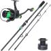 Soougayilang Surf Rod 3.3m with 4000 Carp Rollers Set - Ideal for Sea & Beach Fishing - Portable Travel Fishing Gear - Buy Online on GoSupps.com
