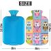 2L Hot Water Bottle with Cover - Pain Relief & Heat Therapy for Cramps Neck Shoulders & Feet - PVC Warmers for Cold Therapy - International Shipping - Buy Online on GoSupps.com