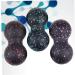 Homsfou 3-Piece Roll-On Muscle Massage Set | Erdnut-Shaped Mini Massage Balls for Back & Physiotherapy | Fitness Self-Massage Solution - Buy Online on GoSupps.com