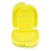Genco Dental Retainer Case with Vent Holes - Small & Durable Orthodontic Container for Retainers, Aligners, Night-Guards - Yellow (1 Pack) - Buy Online on GoSupps.com