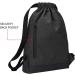 Kalidi 11L Gym Backpack & Daypack for Men & Women | Kordelzug Sports Bag with Inside Pocket - Perfect for Travel & City | Anthracite - Buy Online on GoSupps.com