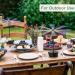 LAMELLIS Fly Fans for Tables Effective Fly Repellent Fan with Soft Blades Keeps Flies Portable Fly Fan for Picnic BBQ Etc Easy to Use - Buy Online on GoSupps.com