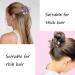 6Pcs Flower Hair Clips for Women, Strong Hold & Large Claw Clips for Thick Hair - Nahalesy 01-Jelly - Buy Online on GoSupps.com