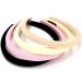 LONEEDY 8 Pack Wide Cotton Non-slip Padded Headbands for Girls and Women - Mixed Colors - Buy Online on GoSupps.com
