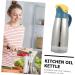 Milisten 2 Pcs Lecythus Large Capacity Oil Bottle Metal Oil Bottle Car Stickers Automatic Oil Bottle Soy Sauce Pot Metal Oil Cruet Olive Oil Condiment Oil Bottle Oil Rack Barbecue Glass 9X9CMx2pcs Yellowx2pcs - Buy Online on GoSupps.com