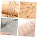 Angoily 5pcs Tools Eye Brush with Pencils S Double-head Brown Pencil Thin Pens Makeup Eyebrow - Buy Online on GoSupps.com