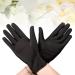 Cotton Hand Glove Gloves Cotton Gloves Night-Sleeping Lotion Spa Gloves for Women Dry Hands 3pair (Black) - Buy Online on GoSupps.com