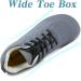 Shop Zzfaber Barefoot Shoes for Men & Women Trail Running Sneakers Fitness Shoes with Thick Sole Sizes 36-46 | Gray - Buy Online on GoSupps.com
