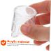 Sosoport 2pcs Ant Water Feeder Ant Water Bowl Mini Ant Feeder Ant Nest Water Feeder Water Bowl for Ants Insect Water Bowl Transparent Ant Water Feeding Bowl Insect Water Feeder - Buy Online on GoSupps.com